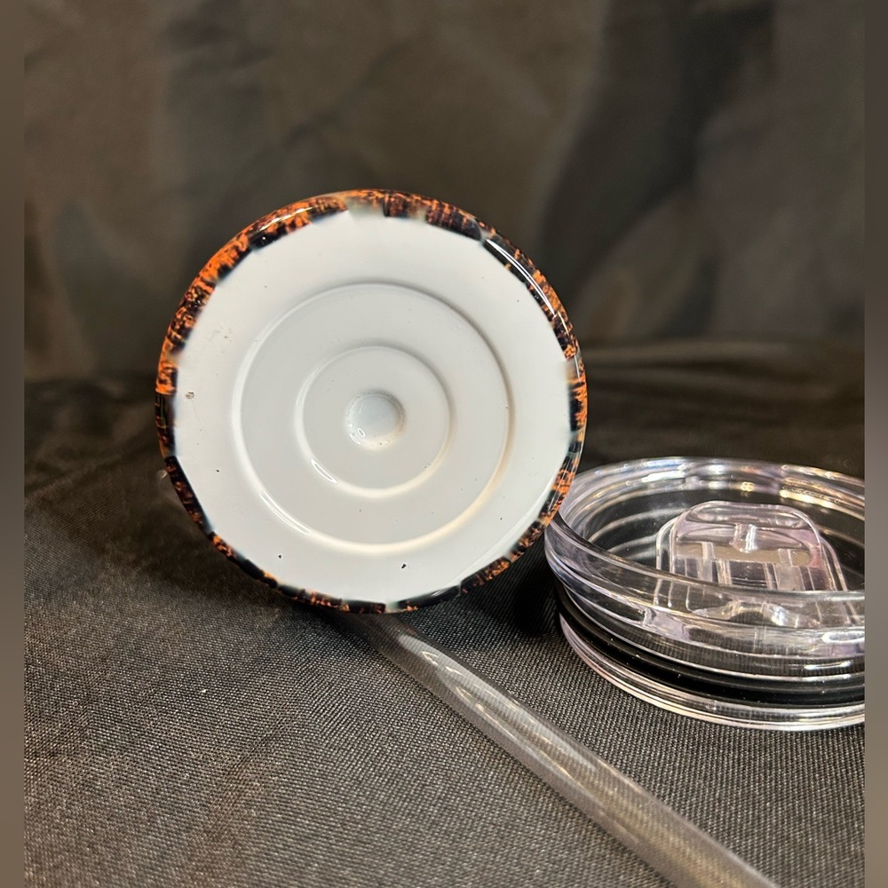 FAST ORANGE HAND SOAP SHOP CLEANER 20 OZ STAINLESS STEEL TUMBLER CUP +LID/STRAW - Picture 5 of 5